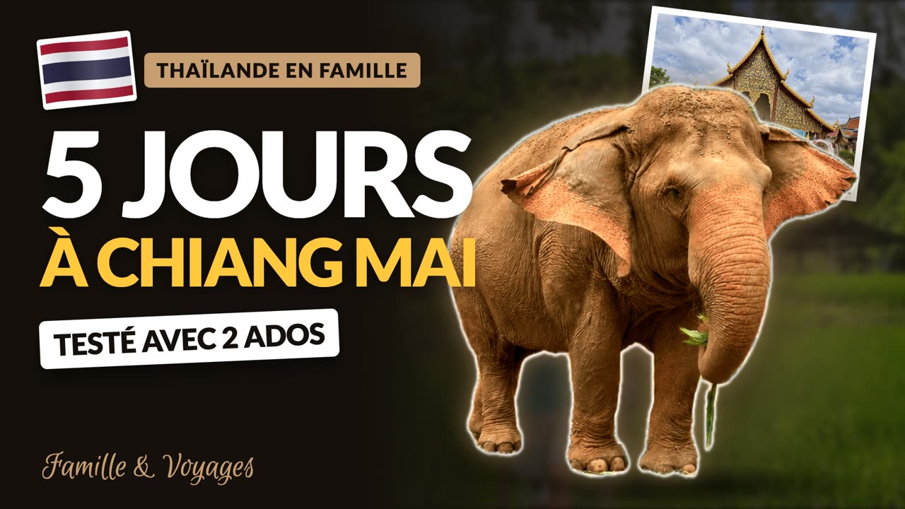 Miniature : 5 jours à Chiang Mai en famille