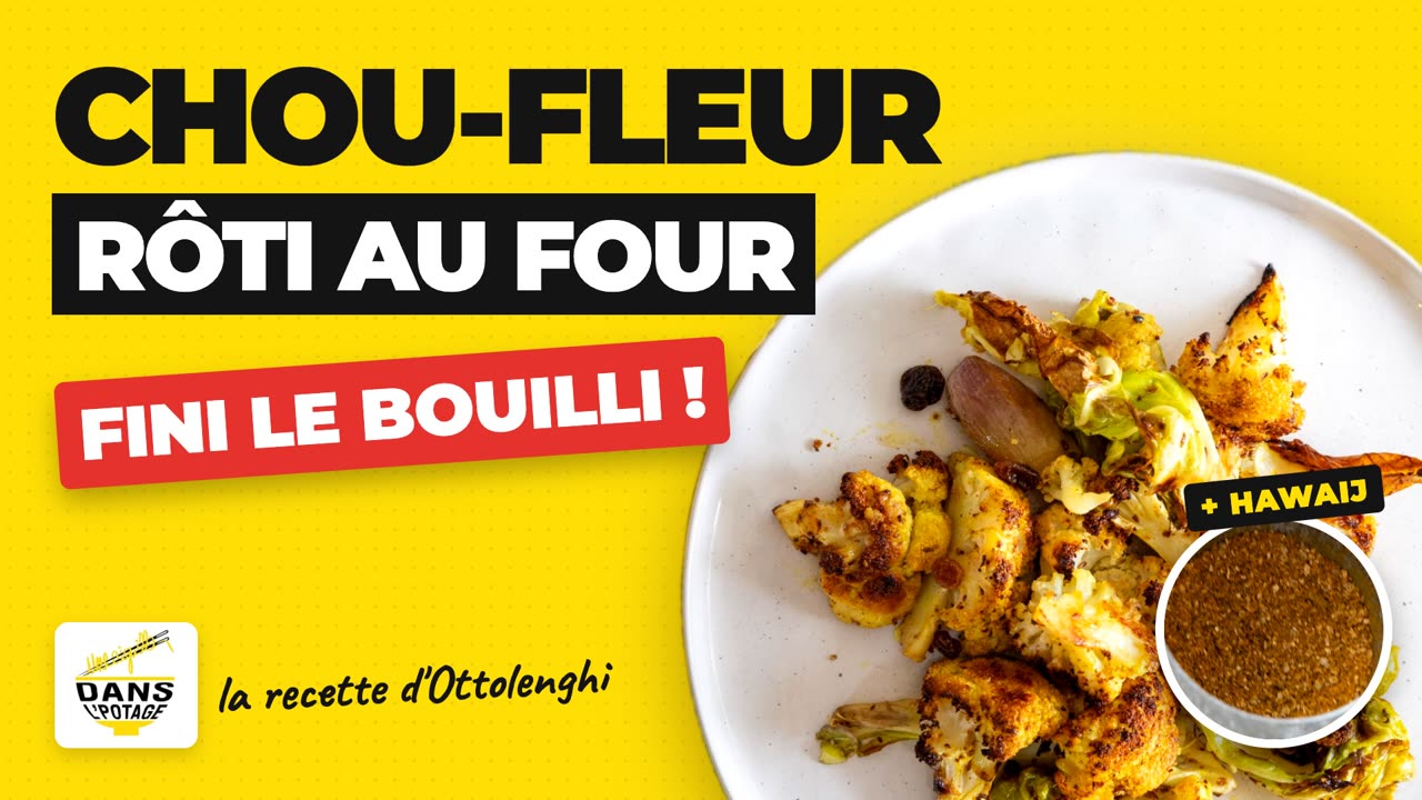 Miniature : Chou-fleur rôti au four, la recette d'Ottolenghi