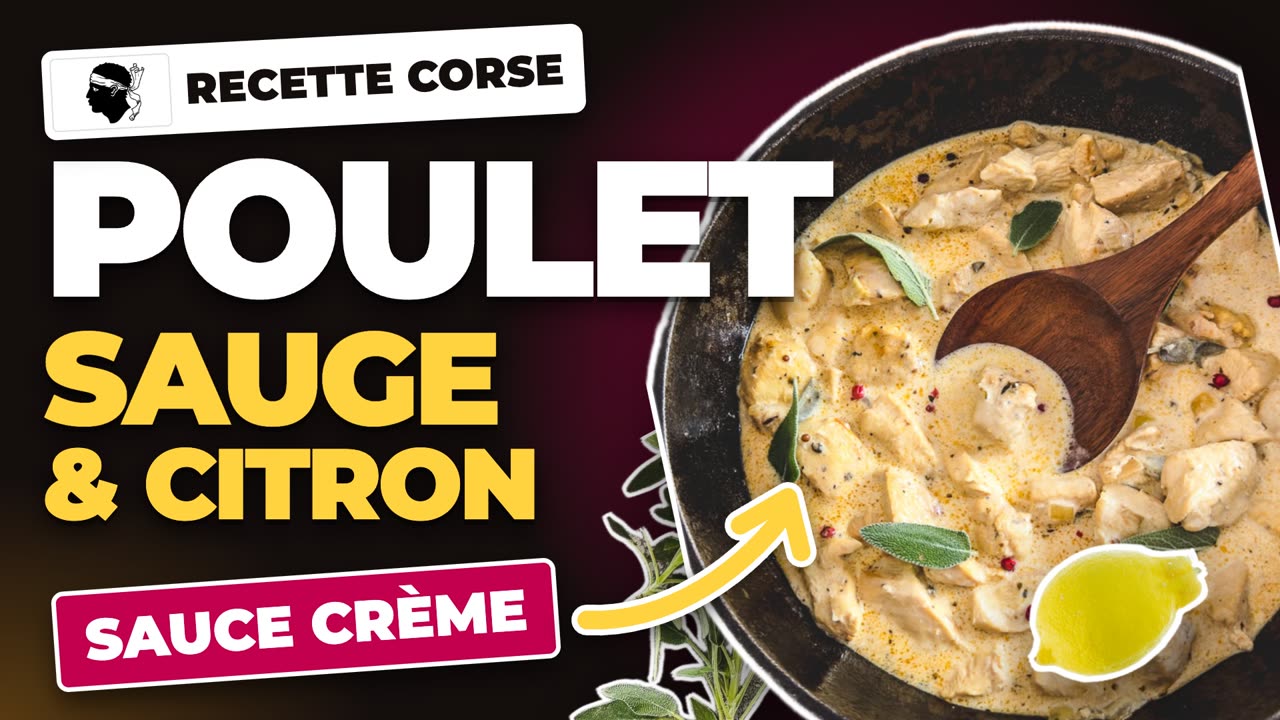 Miniature : Poulet au citron corse et sauge fraîche